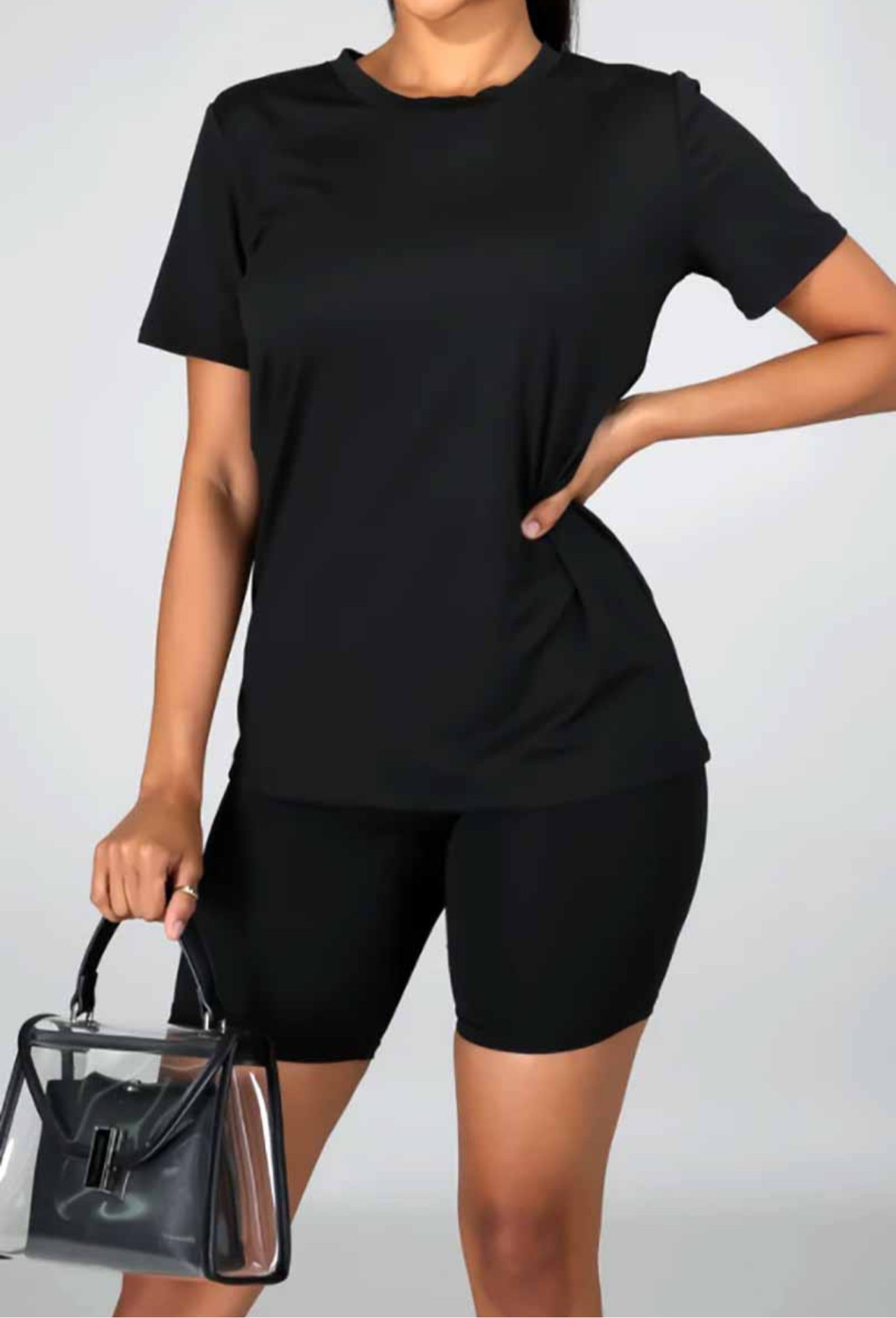 Basic Short Set "BLACK"