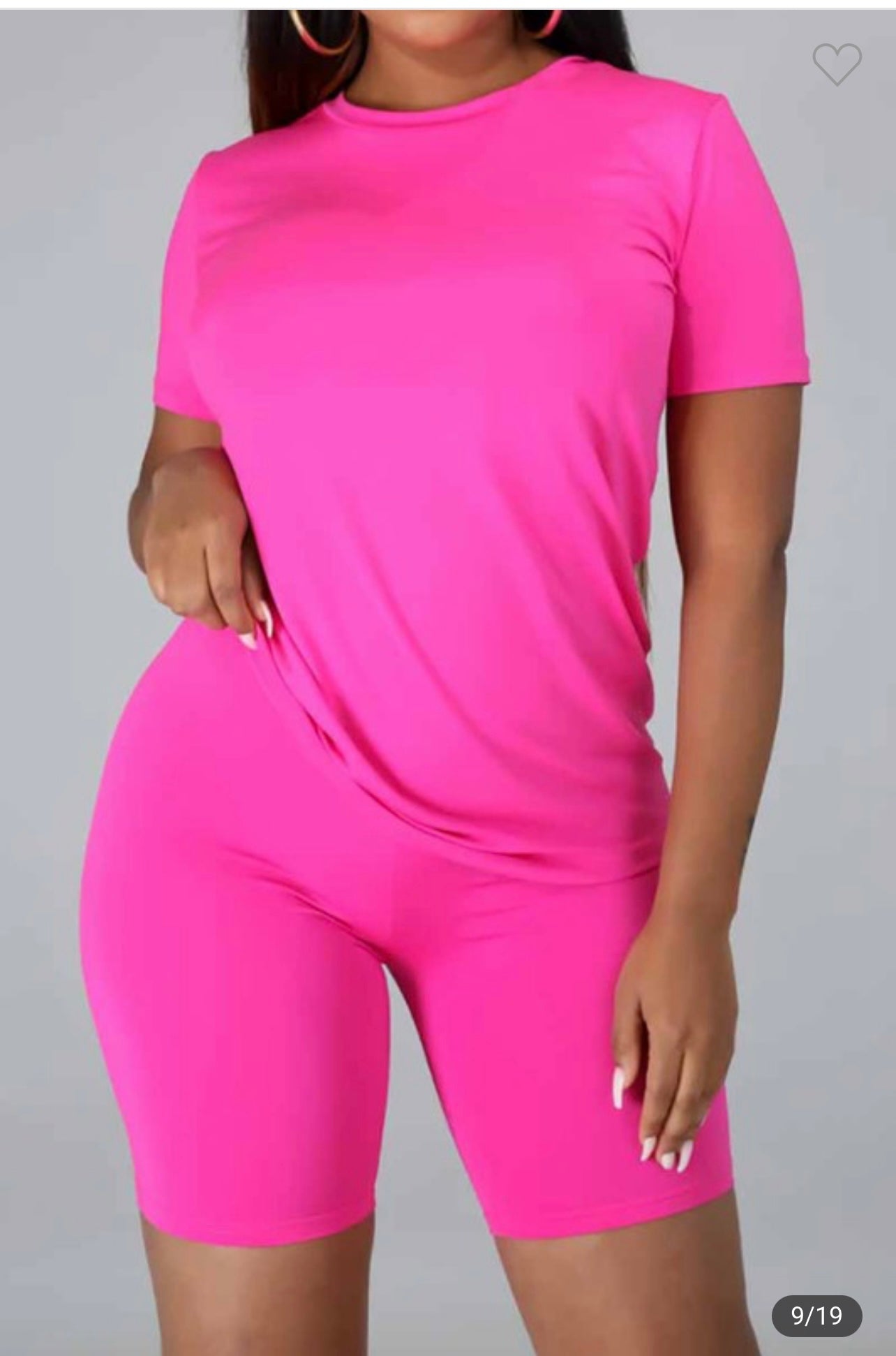 Basic Short Set "PINK"